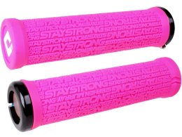 ODI ODI Grips Stay Strong v2.1 pink w/ black clamps 135mm