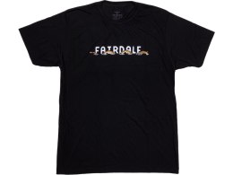Fairdale T-Shirt Giraffeness Monster schwarz, XL