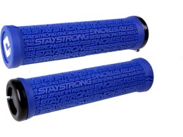 ODI Griffe Stay Strong V2.1 blau, 135mm schwarze Klemmringe