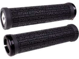 ODI Griffe Stay Strong V2.1 schwarz, 135mm schwarze Klemmringe