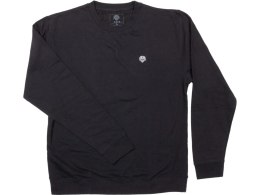 Odyssey Sweatshirt Stitched Monogram Crewneck schwarz mit weiß bedruckt L