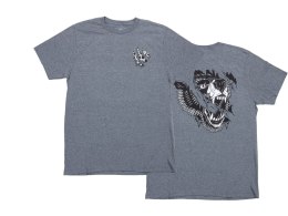 Odyssey T-Shirt Ripped Monogram grau, S