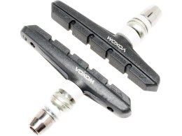 Voxom Cartridge Brake Shoe Set Brs2 72mm for MTB bike V-Brake, black