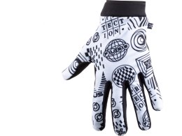 Fuse Omega Handschuh Größe: M weiß-schwarz