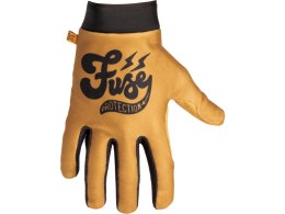 Fuse Omega Handschuhe Cafe Größe: L braun-schwarz
