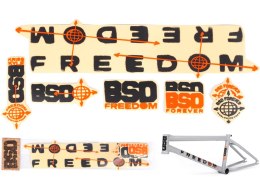 BSD Freedom Rahmensticker 2022