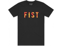 FIST T-Shirt Flaming Hawt S, rot-schwarz
