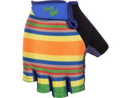Pedal Palms short finger glove Sun Lounge, size S, colorful striped