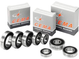 CEMA Bearing for Bottom Bracket 6805 10 pack, 25 x 37 x 7, Chrome Steel