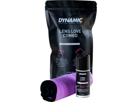 Dynamic Bike Care Dynamic Lens Love Combo Lens Love + Microfibre Cloth