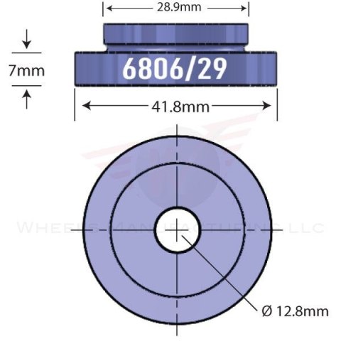 Kształtka Do Serwisu Łożysk Suportu WheelsMFG 29mm SRAM DUB