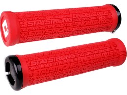 ODI ODI Grips Stay Strong v2.1 red w/ black clamps 135mm