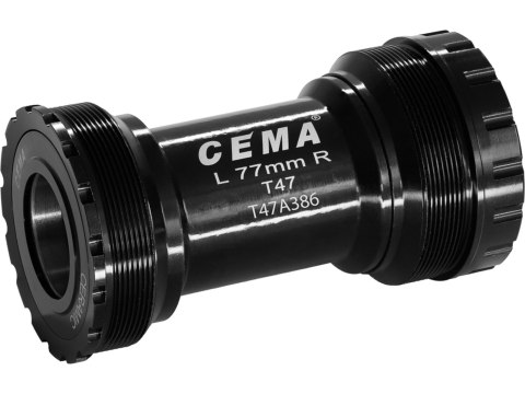 CEMA T47A for FSA386/Rotor 30 mm W: 77 x ID: 47 mm Stainless Steel - Czarny