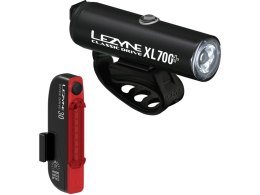 Lezyne CLASSIC DRIVE XL 700+ / STICK DRIVE INCLUDES SILICONE RUBBER MOUNTING S SATIN BLACK / BLACK
