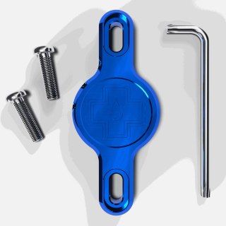 MUC-OFF UCHWYT DO URZĄDZENIA ŚLEDZĄCEGO AIRTAG Secure Tag Holder - Blue V2