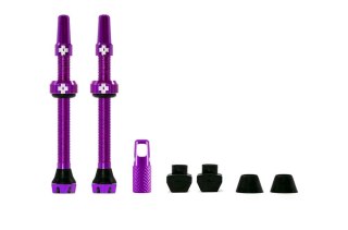 MUC-OFF WENTYLE TUBELESS 60MM FIOLETOWE Tubeless Valves/60mm/Purple V2