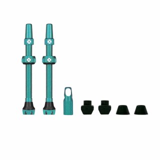 MUC-OFF WENTYLE TUBELESS 60MM TURKUSOWE Tubeless Valves/60mm/Turquoise V2