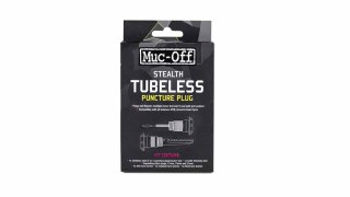 MUC-OFF ZESTAW NAPRAWCZY TUBELESS CZARNY Stealth Tubeless Puncture Plugs Matt Black