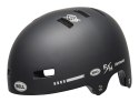 Kask bmx BELL LOCAL matte black white fasthouse roz. L (59-61.5 cm) (NEW 2024)