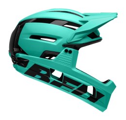 Kask full face BELL SUPER AIR R MIPS SPHERICAL matte turquosie black roz. M (55-59 cm) (NEW 2024)