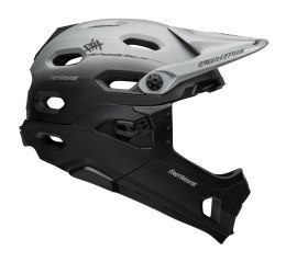 Kask full face BELL SUPER DH MIPS SPHERICAL fasthouse taco tuesday matte gray black roz. L (58-62 cm) (NEW 2024)