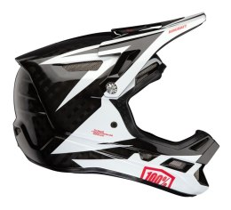 Kask full face 100% AIRCRAFT CARBON MIPS Helmet Rapidbomb/White roz. XL (61-62 cm) (WYPRZEDAŻ -50%)