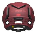 Kask full face BELL SUPER AIR R MIPS SPHERICAL matte red black fasthouse roz. L (59-63 cm)