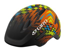 Kask dziecięcy GIRO SCAMP INTEGRATED MIPS matte black check fade roz. S (49-53 cm) (NEW)