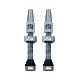 JRC Aluminiowe wentyle tubeless 2.0 | 2 szt. | 44mm | Stalowy