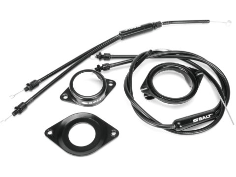 SaltBMX AM rotor set, 1" for 1" head tubes, incl. all parts black