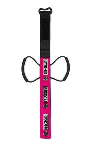 MUC-OFF PASEK NA RZEP DO RAMY RÓŻOWY Utility Frame Strap - Pink