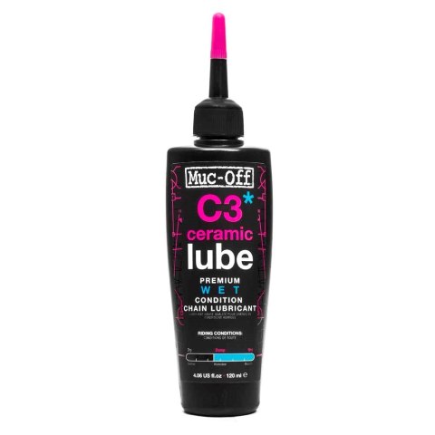 MUC-OFF SMAR DO ŁAŃCUCHA C3 Wet Ceramic Lube 120ml