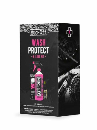 MUC-OFF ZESTAW MYCIE, OCHRONA, SMAROWANIE NA SUCHE WARUNKI Clean, Protect and Lube Kit (Dry Lube version)