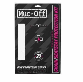 MUC-OFF ZESTAW NAKLEJEK OCHRONNYCH NA TYLNY WIDELEC Chainstay Protection Kit - Clear Gloss