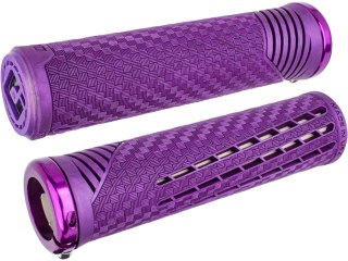 ODI ODI CF Lock-On Grips Cosmic Purple w/ Purple Clamp