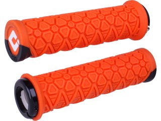 ODI ODI Grips Vanquish v2.1 Lock-On pomarańczowy w/ czarny clamps