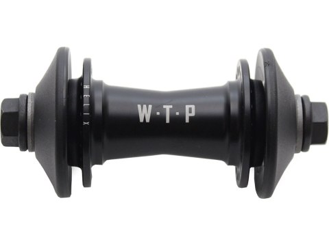 Wethepeople WTP Front Hub Helix 36H, 3/8" Female Bolts, black incl. nylon guards
