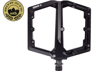 AMBIT® Ambit Enduro Flat Pedal medium, Crown Pins matt czarny