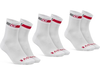 GripGrab GripGrab Classic Regular Cut Summer Socks 3-Pack S, white