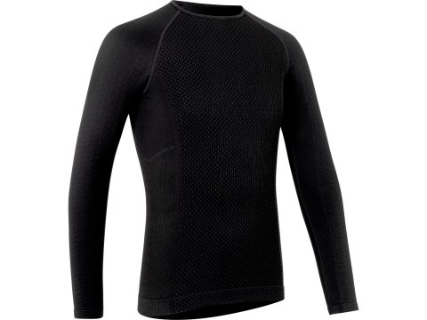 GripGrab GripGrab Expert 2 Thermal Seamless Long Sleeeve Base Layer M/L, czarny
