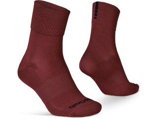 GripGrab GripGrab Lightweight SL Regular Cut Summer Socks M, dark red