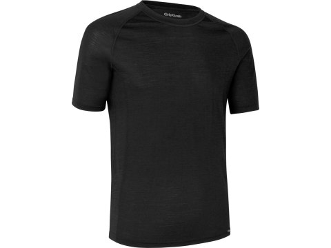 GripGrab GripGrab Merino Blend Thermal Short Sleeve Base Layer S, czarny