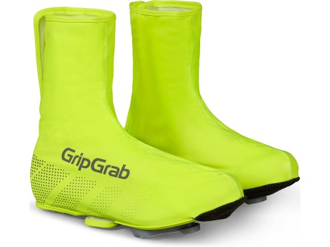 GripGrab GripGrab Ride Hi-Vis Waterproof Road Shoe Covers XS, yellow hi-vis