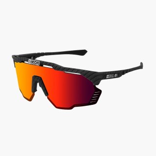 Okulary SCICON AEROSHADE KUNKEN Carbon Matt - SCNPP Multimirror Red