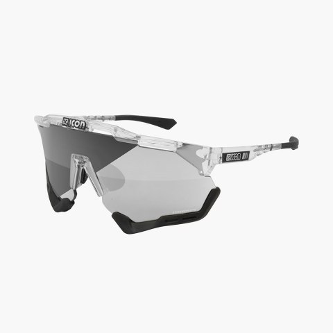 Okulary SCICON AEROSHADE XL Crystal Gloss/Black - SCNPP Photocromic Silver