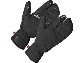 GripGrab GripGrab Nordic 2 Windproof Deep Winter Lobster Gloves L, czarny