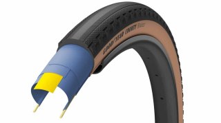 Opona GOODYEAR - County Ultimate Tubeless Complete 700x35/35-622 k. Blk/Tan