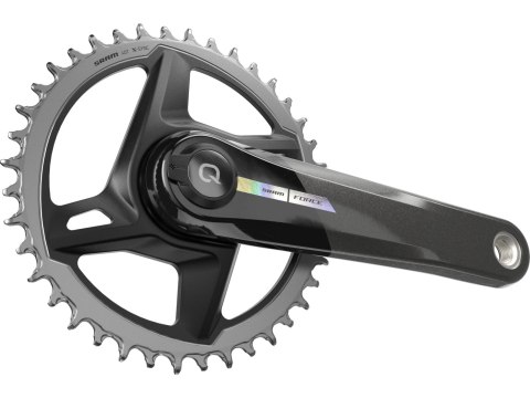 SRAM SRAM Korba Quarq Force 1x AXS 40T DM, 165mm, Achsmessung brak łożysk w zestawie, DUB