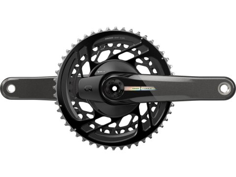 SRAM SRAM Kurbelgarnitur Quarq Force AXS 48-35T DM, 175mm, Spidermessung ohne Innenlager, DUB