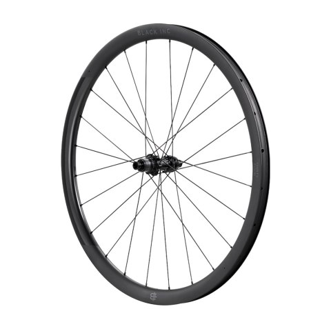 Komplet kół gravel BLACK INC THIRTY FOUR Steel Bearings Clincher Disc Brake (XDR) wys. stożka 34 mm, k. Jet Czarny